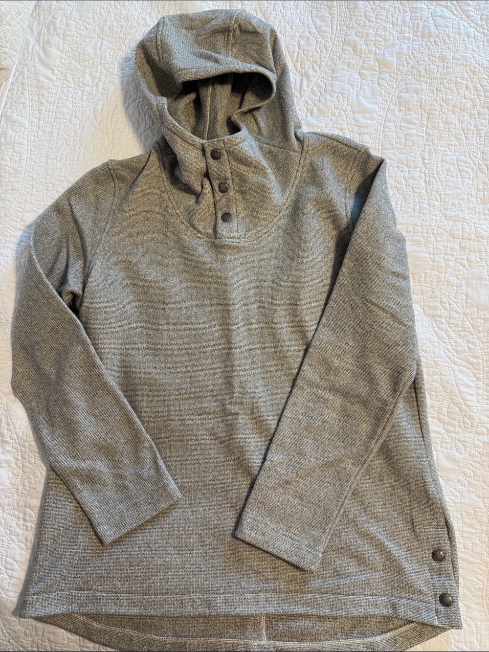 The North Face hooded pullover, large